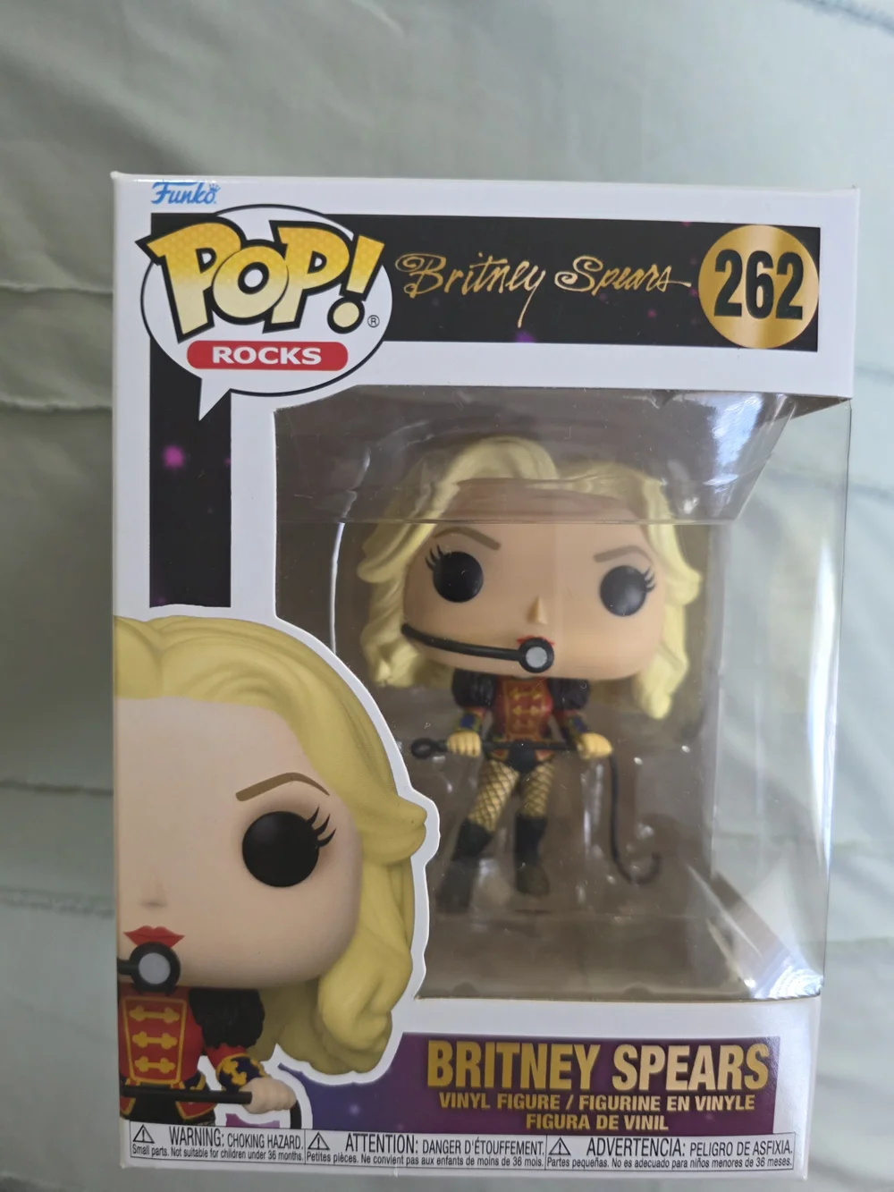 Funko Pop! Rocks Britney Spears #262 - Blonde Vinyl Figure